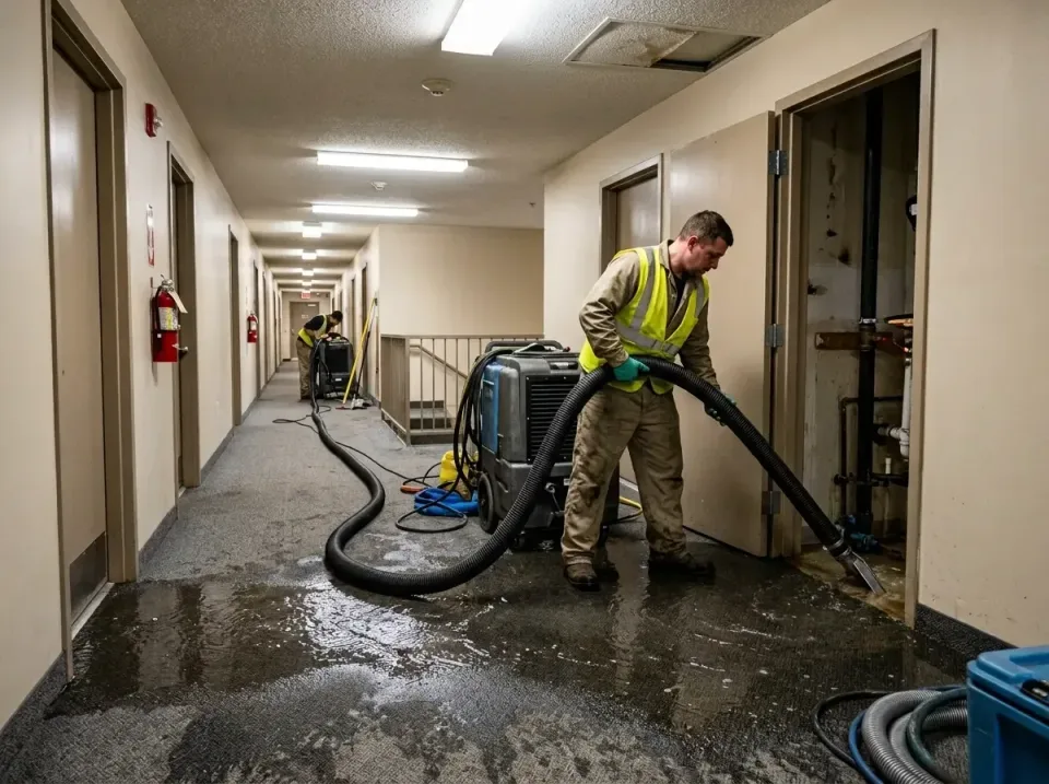 multi-unit-apartment-hallway-f-005 — frequently asked questions, Emergency Burst Pipe Water Extraction & Removal in Oaklyn,…